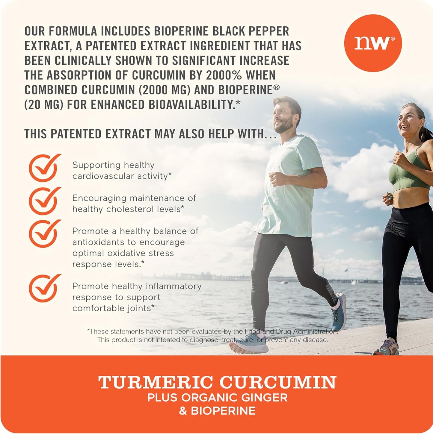 NatureWise Curcumin Turmeric 2250mg - 95% Curcuminoids & BioPerine Black Pepper Extract for Advanced Absorption - Daily Joint and Immune Health Support - Vegan, Non-GMO, 90 Count[30-Day Supply]